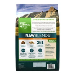 Only Natural Pet Raw Blends Chicken And Poultry Feast Raw Grain Free Dog Food -Vetdiet Shop OnlyNaturalPetRawBlendsPoultryFeastRawInclusionAdultDryDogFood4lbBackofBag