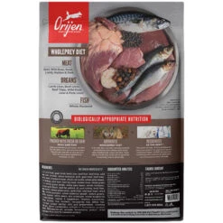 Orijen Grain-Free Dry Dog Food -Vetdiet Shop OrijenGrainFreeDryDogFoodRegionalRedBackofBag