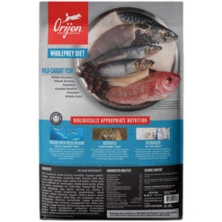 Orijen Grain-Free Dry Dog Food -Vetdiet Shop OrijenGrainFreeDryDogFoodSixFishBackofBag