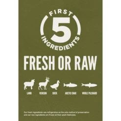 Orijen Grain-Free Dry Dog Food -Vetdiet Shop OrijenGrainFreeDryDogFoodTundraInfographic2