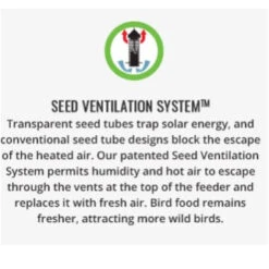 Squirrel Buster Plus Bird Feeder #1024 -Vetdiet Shop SBSeedventilationsystem