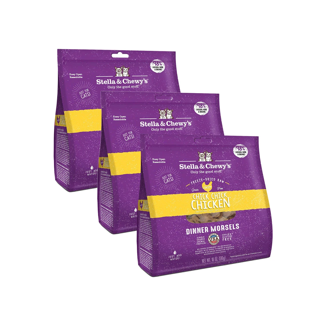 Stella & Chewy's Freeze-Dried Multi-Pack For Cats 3 Stella & Chewy's Freeze-Dried Multi-Pack For Cats