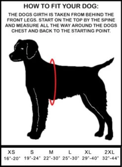 Service Dog Mesh Or Padded Air-Tech Vest 37 Service Dog Mesh Or Padded Air-Tech Vest -Vetdiet Shop SizeChart full 31726.1649066682