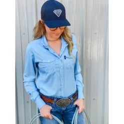 HOOey "Sol" Ladies Sky Blue Long Sleeve Pearl Snap Shirt 10 HOOey "Sol" Ladies Sky Blue Long Sleeve Pearl Snap Shirt -Vetdiet Shop Untitled 1 61d69766 c642 41ad aff0 3223975b56b1