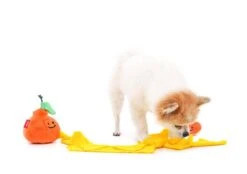 Hallabong Nose Work Dog Toy -Vetdiet Shop bacon hallabong nose work dog toy 151385