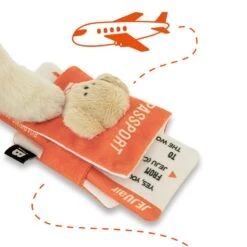 Bite Me X Jeju Air | Passport And Boarding Pass Nose Work Toy -Vetdiet Shop bite me bite me x jeju air passport and boarding pass nose work toy 460675