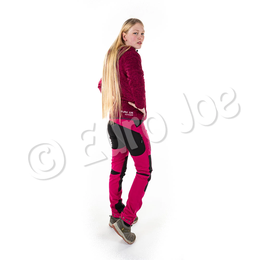 Trousers "Easy Fit" Ladies Raspberry/black 9 Trousers "Easy Fit" Ladies Raspberry/black - Image 8