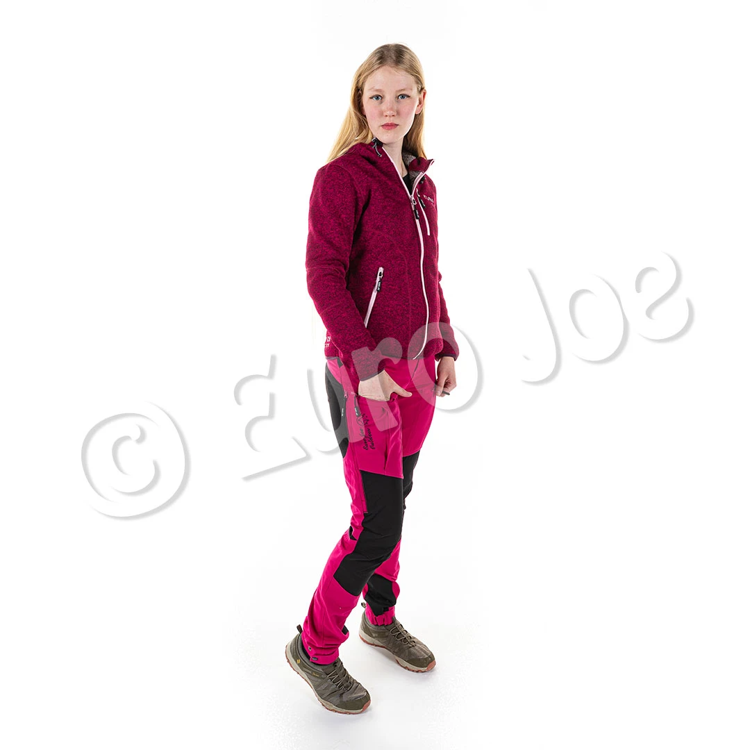Trousers "Easy Fit" Ladies Raspberry/black 7 Trousers "Easy Fit" Ladies Raspberry/black - Image 6