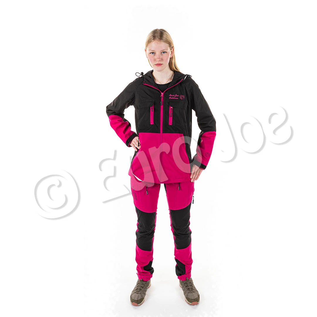 Trousers "Easy Fit" Ladies Raspberry/black 11 Trousers "Easy Fit" Ladies Raspberry/black - Image 10