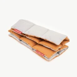 Fluffy Pet Carrier Cushion - Brown/Grey (2 Sizes) -Vetdiet Shop icandor fluffy pet carrier cushion browngrey 2 sizes 591165