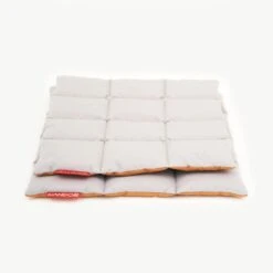 Fluffy Pet Carrier Cushion - Brown/Grey (2 Sizes) -Vetdiet Shop icandor fluffy pet carrier cushion browngrey 2 sizes 653198