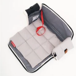 Fluffy Pet Carrier Cushion - Brown/Grey (2 Sizes) -Vetdiet Shop icandor fluffy pet carrier cushion browngrey 2 sizes 934894