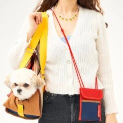 IBag Pet Carrier - Sassy Cream (2 Sizes) -Vetdiet Shop icandor ibag pet carrier sassy cream 2 sizes 111097