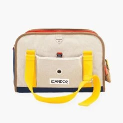 IBag Pet Carrier - Sassy Cream (2 Sizes) -Vetdiet Shop icandor ibag pet carrier sassy cream 2 sizes 509349