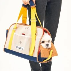 IBag Pet Carrier - Sassy Cream (2 Sizes) -Vetdiet Shop icandor ibag pet carrier sassy cream 2 sizes 576381