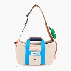 Peek-a-boo Pet Carrier - Melting Cream (2 Sizes) -Vetdiet Shop icandor peek a boo pet carrier melting cream 2 sizes 704517