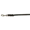 KLIN Soft Leather Show Leash, 8mm 2.40m (8ft) With Handle -Vetdiet Shop leine normal geflochten bolzenhaken aus chrom mit handschlaufe