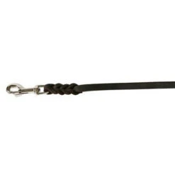 KLIN Soft Leather Show Leash, 8mm 3m (10ft) With Handle