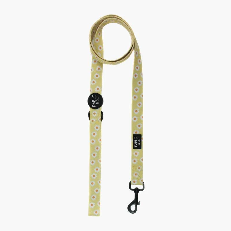 Pet Leash - Yellow Daisy 3 Pet Leash - Yellow Daisy